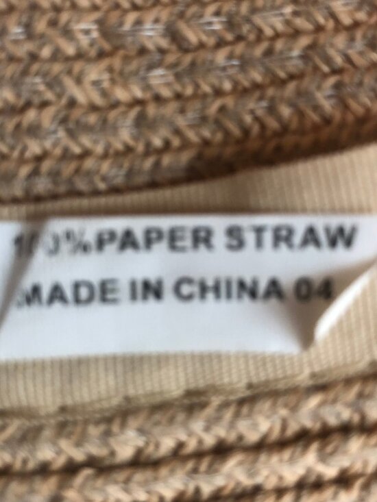 Vintage Magid Straw Cloche Hat – Paper Straw Sun Hat Neutral Beige | Classic